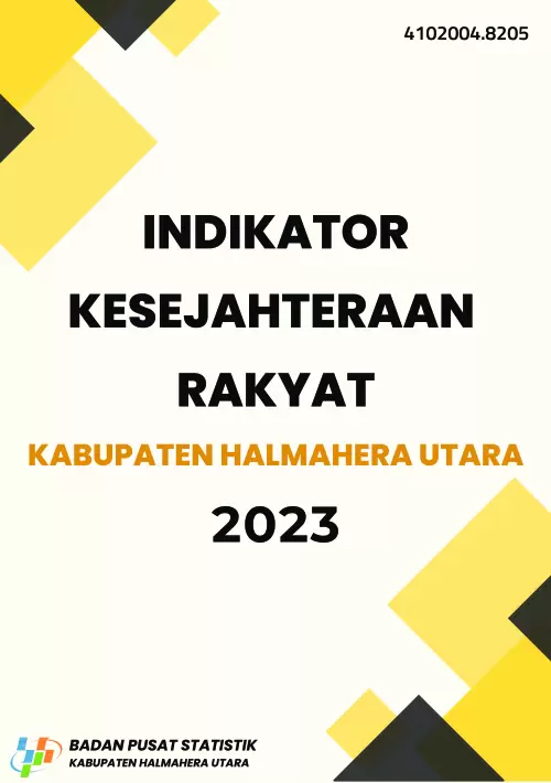 Indikator Kesejahteraan Rakyat Kabupaten Halmahera Utara 2023