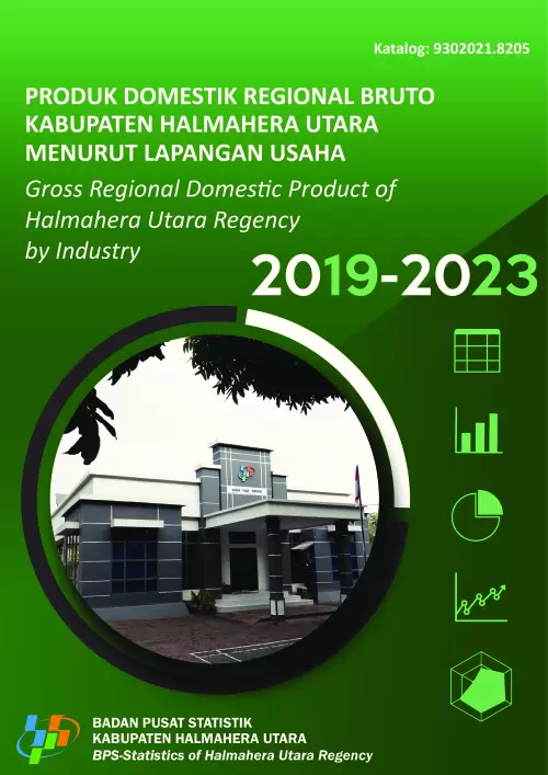 Produk Domestik Regional Bruto Kabupaten Halmahera Utara Menurut Lapangan Usaha 2019-2023